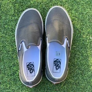 Vans Slip-On Charcoal Women’s Size 9.5
